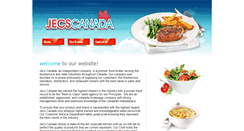 Desktop Screenshot of jecscanada.com